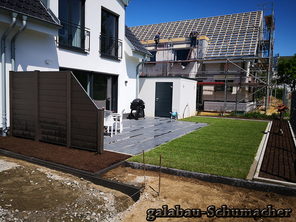 Terrassen- , Sitzplätze- und Weggestaltung